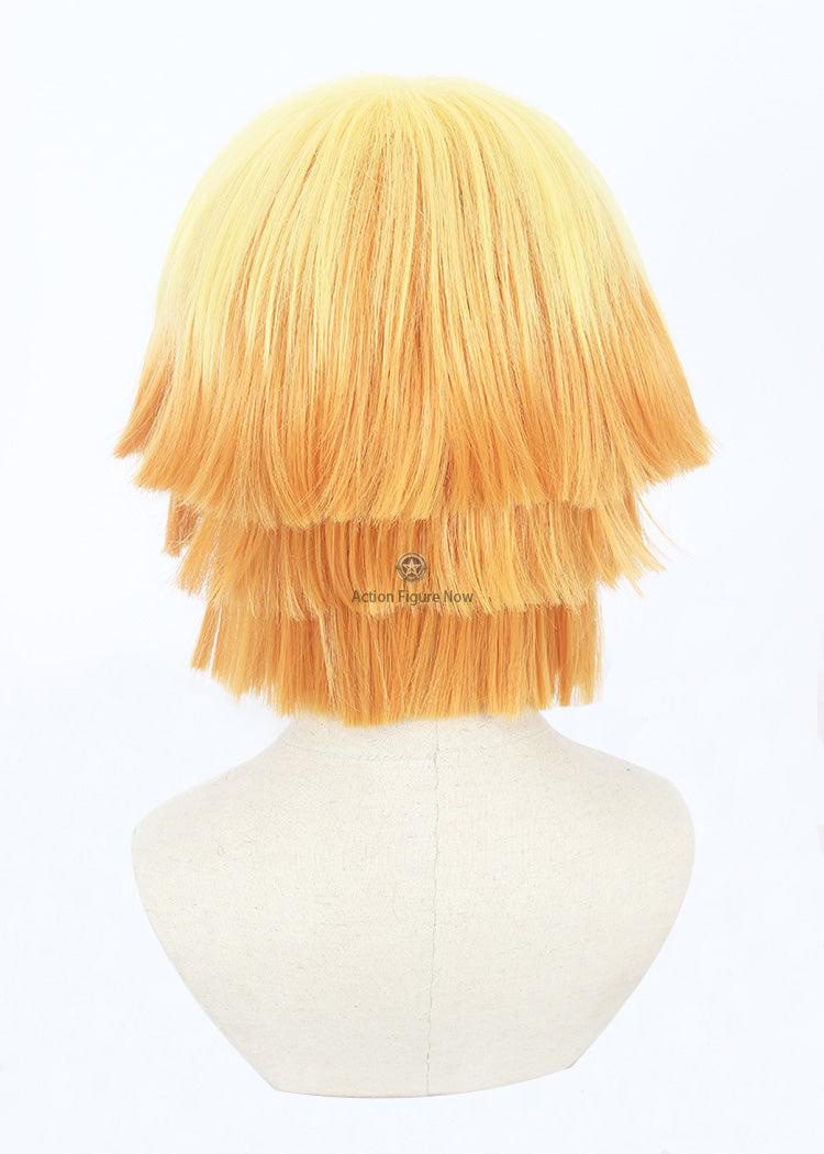 Demon Slayer Kimetsu No Yaiba Agatsuma Zenitsu Cosplay Wig Demon Slayer Kimetsu No Yaiba Agatsuma Zenitsu Cosplay Wig