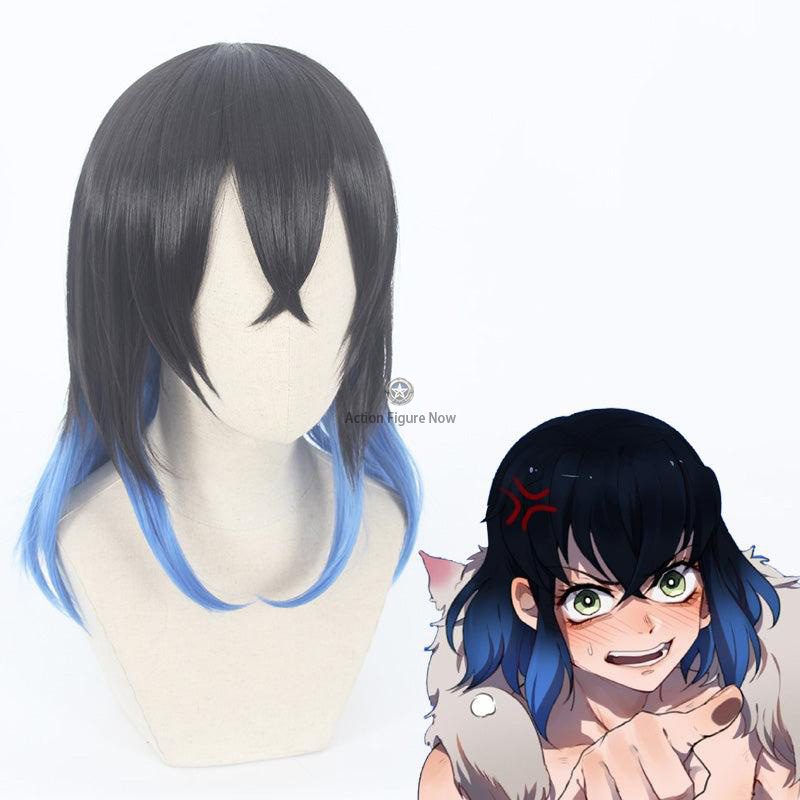 Demon Slayer Hashibira Inosuke Anime Inspired Cosplay Wig Demon Slayer Hashibira Inosuke Anime Inspired Cosplay Wig