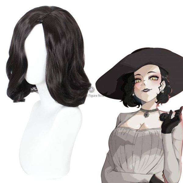 Resident Evil Village Alcina Dimitrescu Cosplay Wig CS-479B