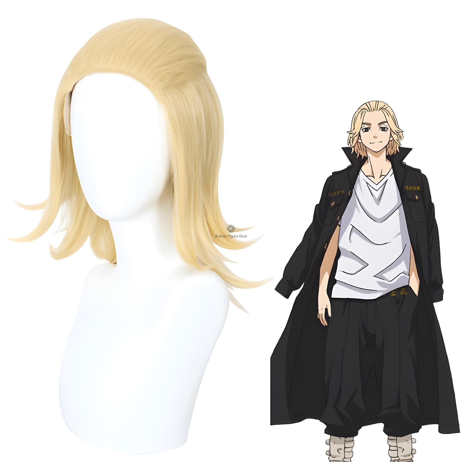 Tokyo Revengers Mikey Wig Manjiro Sano Cosplay