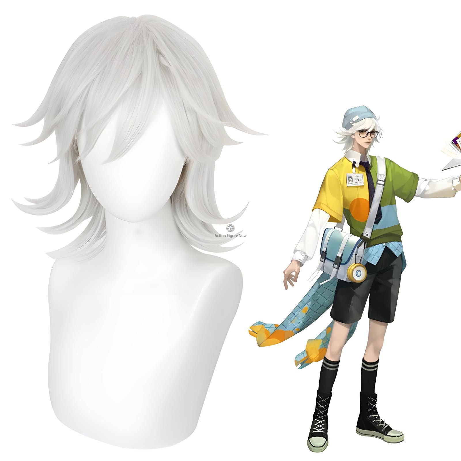 Cosplay Wig: Honor of Kings - Zhang Liang Cosplay Wig: Honor of Kings - Zhang Liang