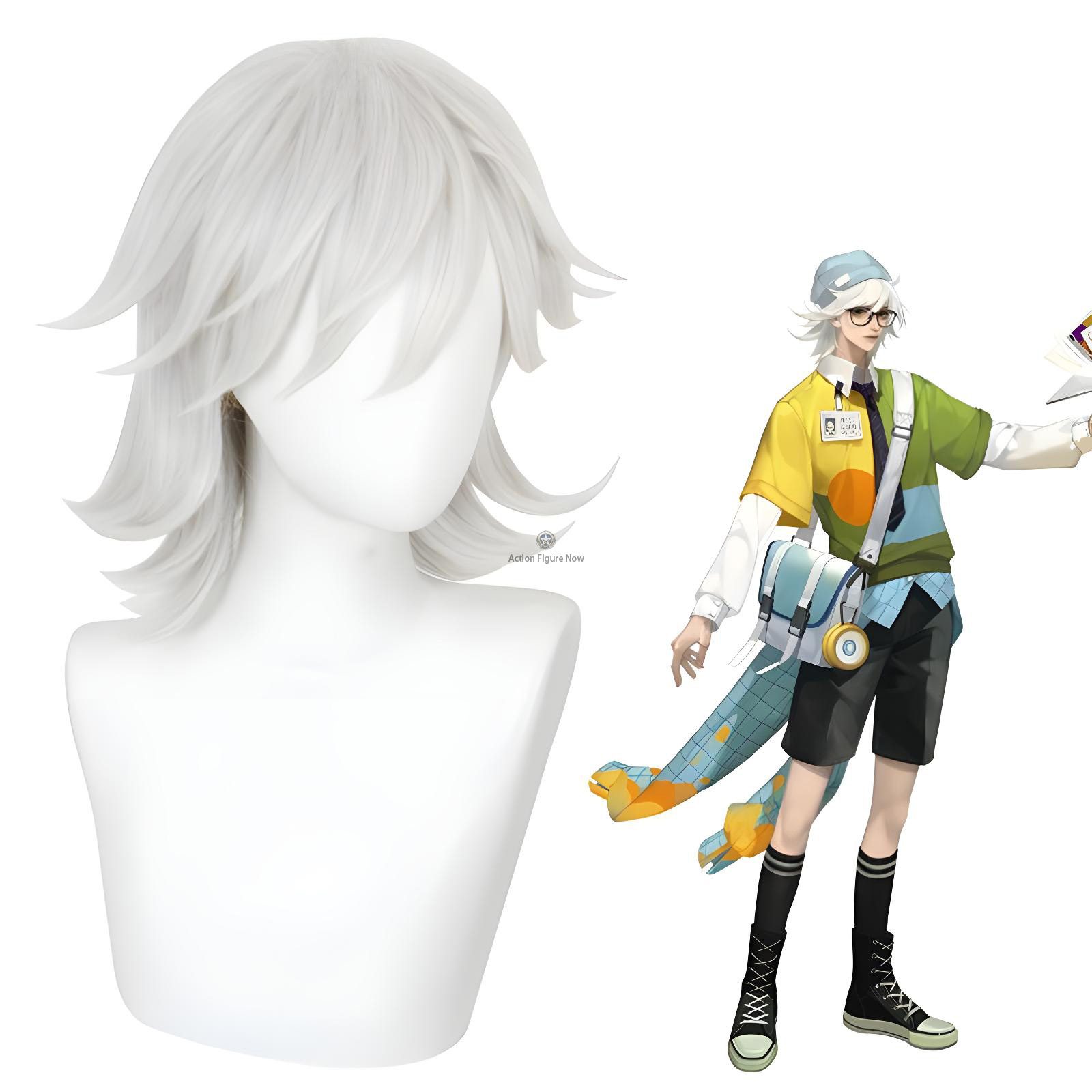 Cosplay Wig: Honor of Kings - Zhang Liang Cosplay Wig: Honor of Kings - Zhang Liang