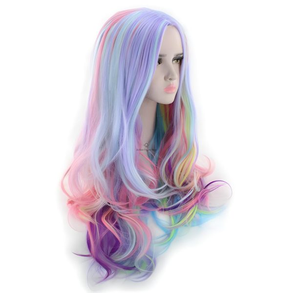Lolita Wig with Exquisite Curly Layered Design in Ash Blonde