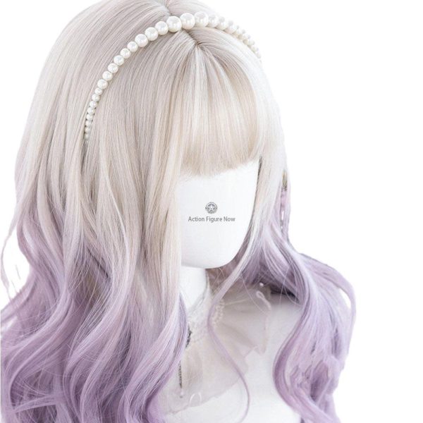 Lace Front Lolita Wig with Long Curly Pigtails