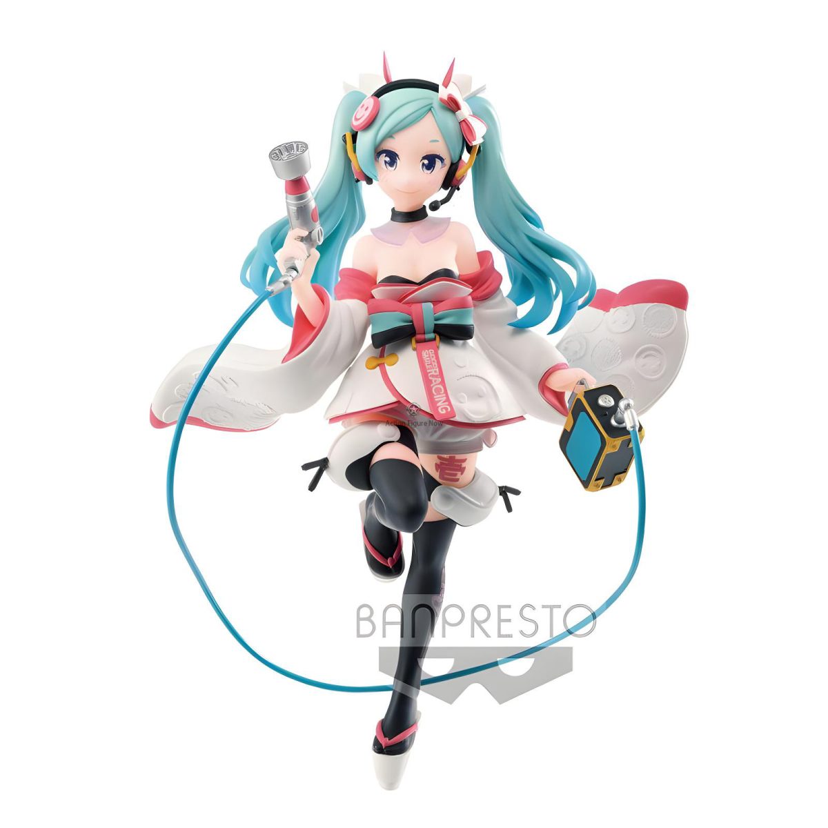 Hatsune Miku Racing Miku 2020 Ver., Haregi Ver., Dress & Pattern Figure (Bandai Spirits)
