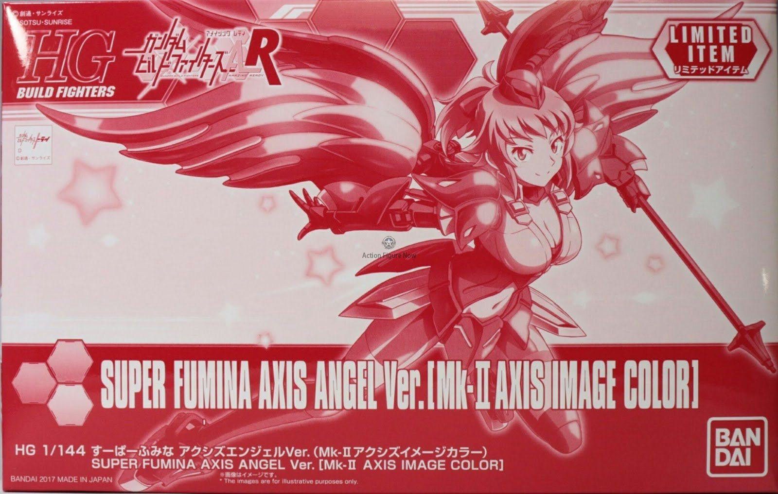 Super Fumina Axis Angel Version (Mk-II, Axis Image Colors) (Gundam Build Fighters) HGBF Model Kit Super Fumina Axis Angel Version (Mk-II, Axis Image Colors) (Gundam Build Fighters) HGBF Model Kit