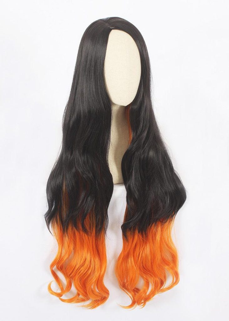 Nezuko Kamado Demon Slayer Cosplay Wig