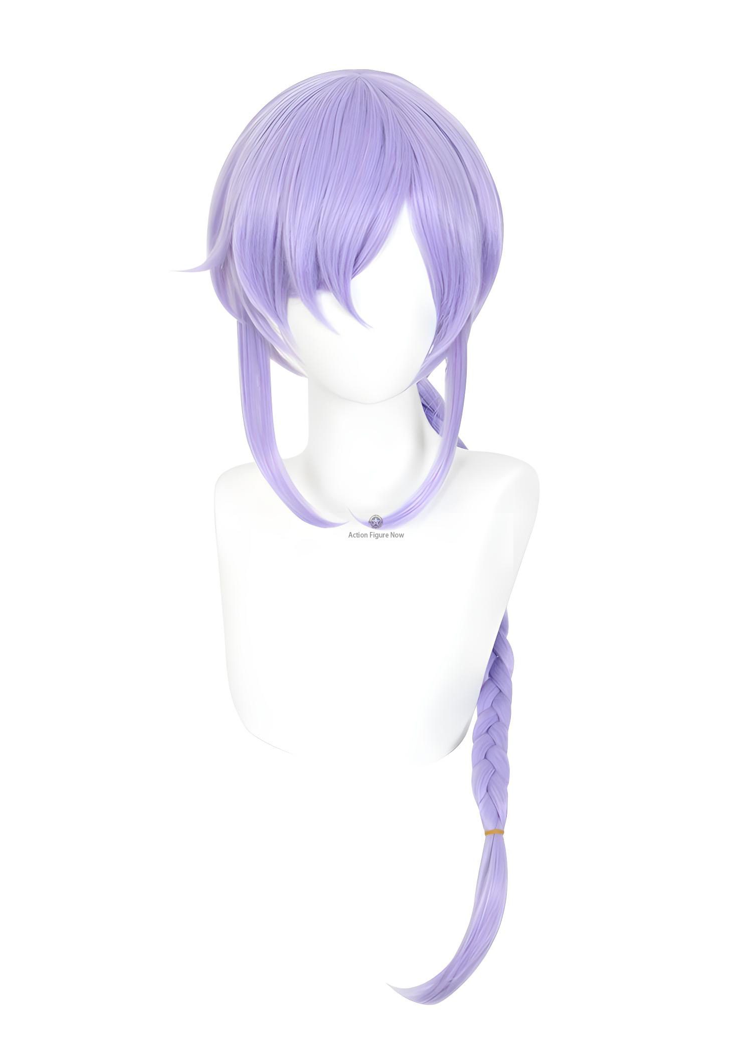 Qiqi Cosplay Wig Genshin Impact Anime Game Halloween Costume Synthetic Hair Wigs Qiqi Cosplay Wig Genshin Impact Anime Game Halloween Costume Synthetic Hair Wigs