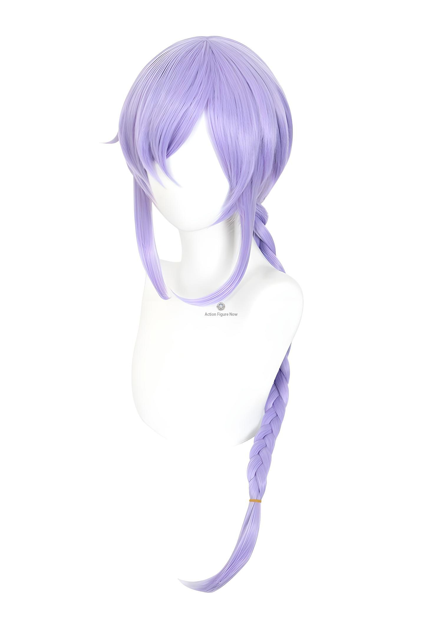 Qiqi Cosplay Wig Genshin Impact Anime Game Halloween Costume Synthetic Hair Wigs Qiqi Cosplay Wig Genshin Impact Anime Game Halloween Costume Synthetic Hair Wigs