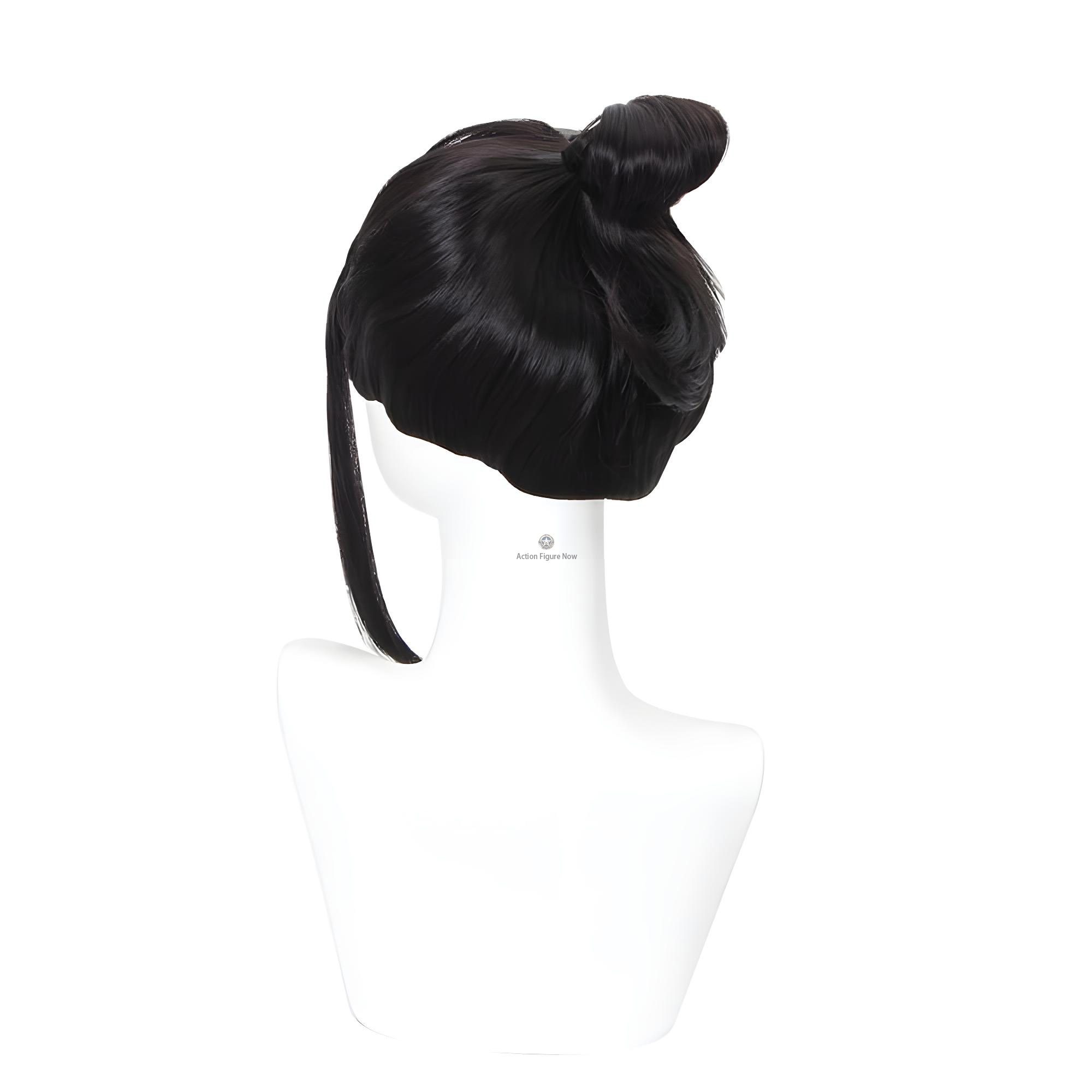 Anime Black Wig CS458L