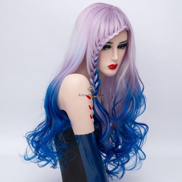 Lilac Waterfall Braided Lolita Wig