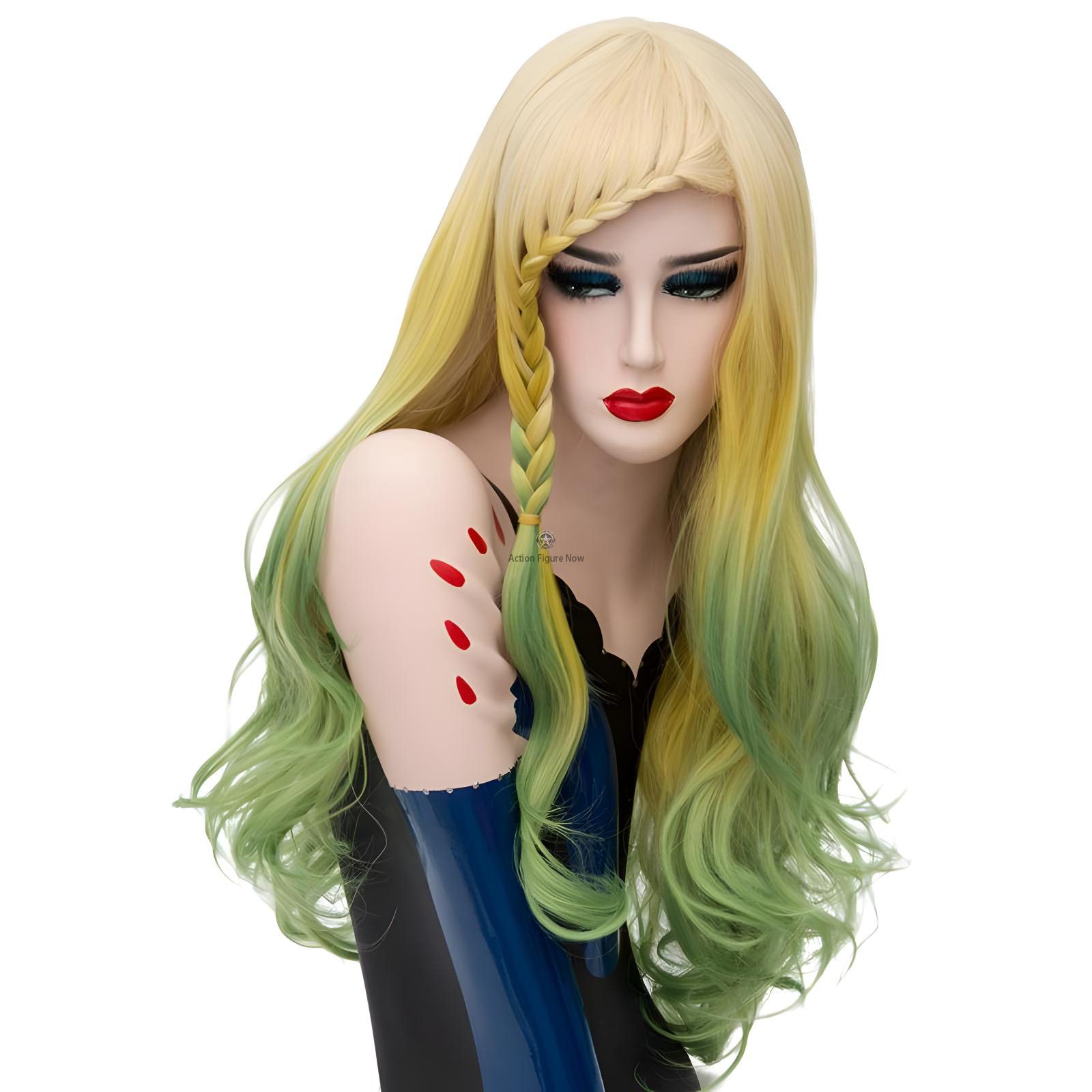 Parrot Yellow & Green Lolita Wig