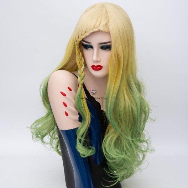 Parrot Yellow & Green Lolita Wig