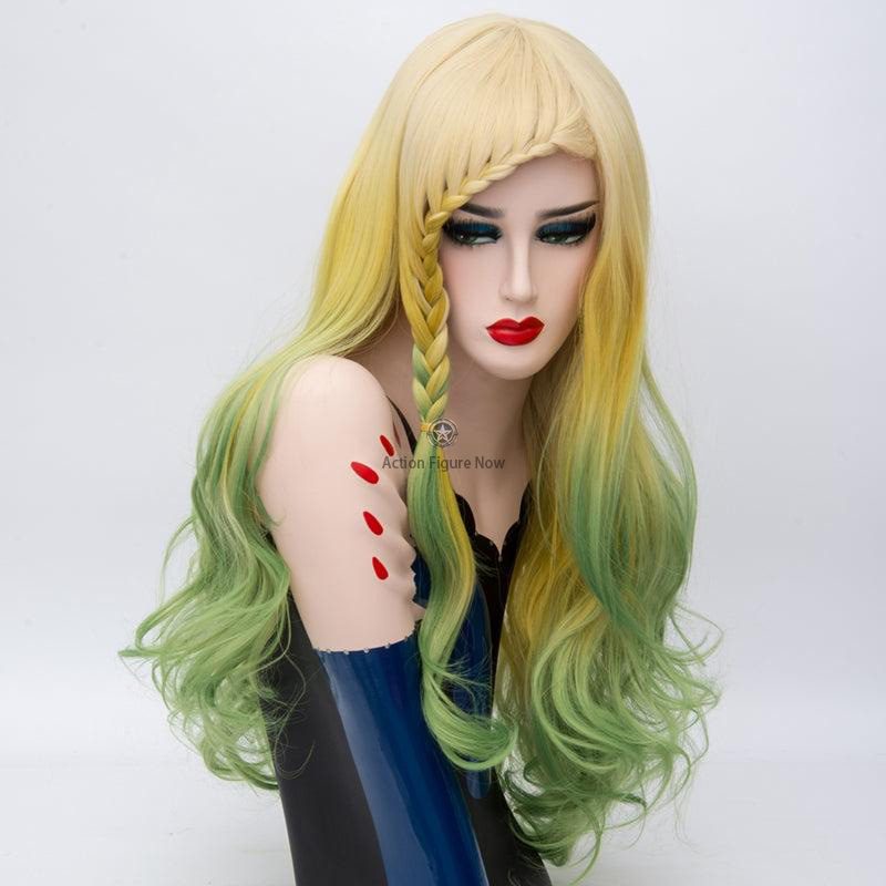Parrot Yellow & Green Lolita Wig Parrot Yellow & Green Lolita Wig