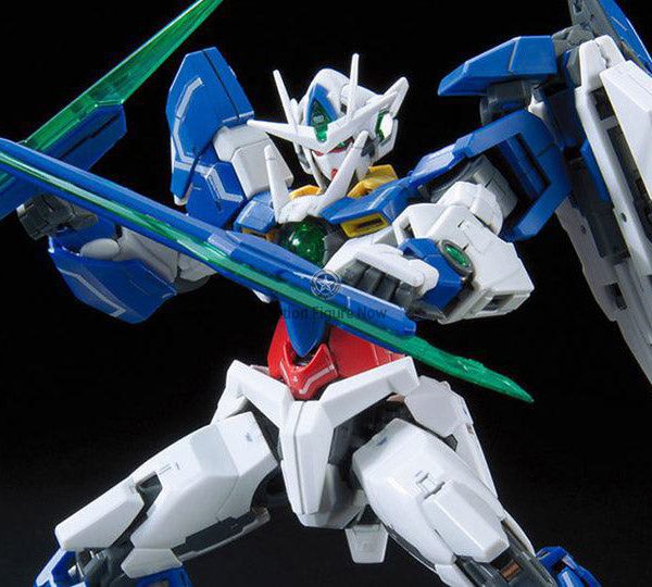 RG 1/144 21 GN-0000+GNR-010 00 Qan[T] Real Grade Gundam Model Kit
