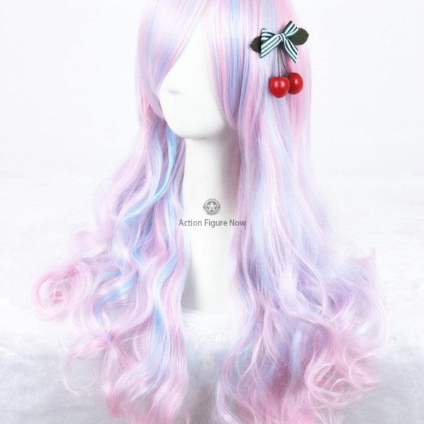 Purple Wavy Lolita Wig CS-045A