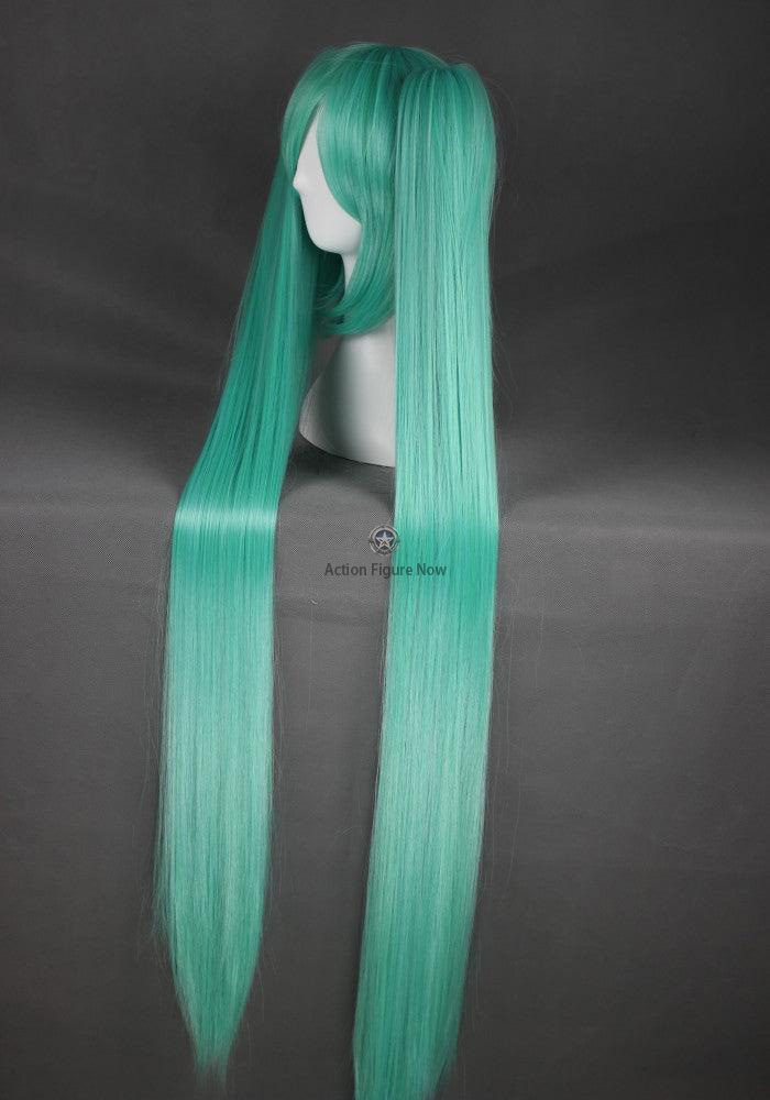 100% Cosplay Heat Resistant Fiber Vocaloid Hatsune Miku Wig for Role Play 100% Cosplay Heat Resistant Fiber Vocaloid Hatsune Miku Wig for Role Play