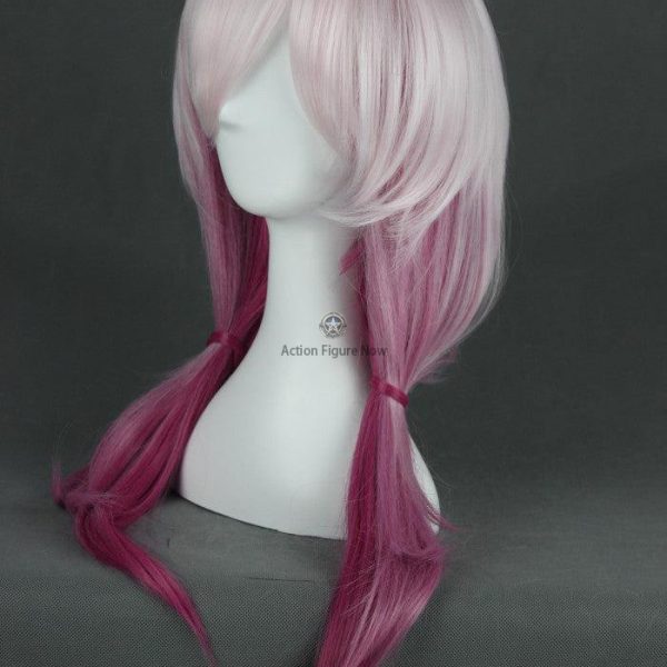 Yuzuriha Inori - Short Straight Pinky-Red Cosplay Wig GY-081A