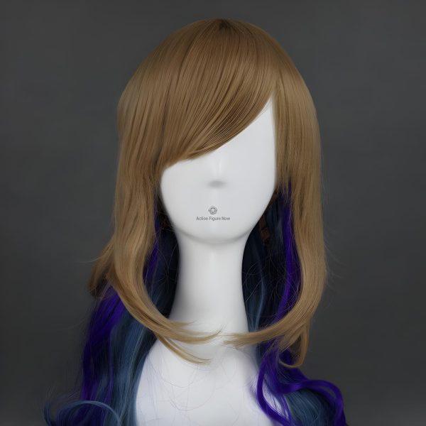 Pink Long Curly Lolita Wig Hair CS-109A