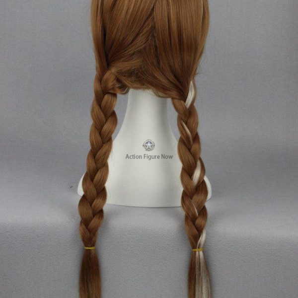 Frozen Anna Wig with Braids for Cosplay