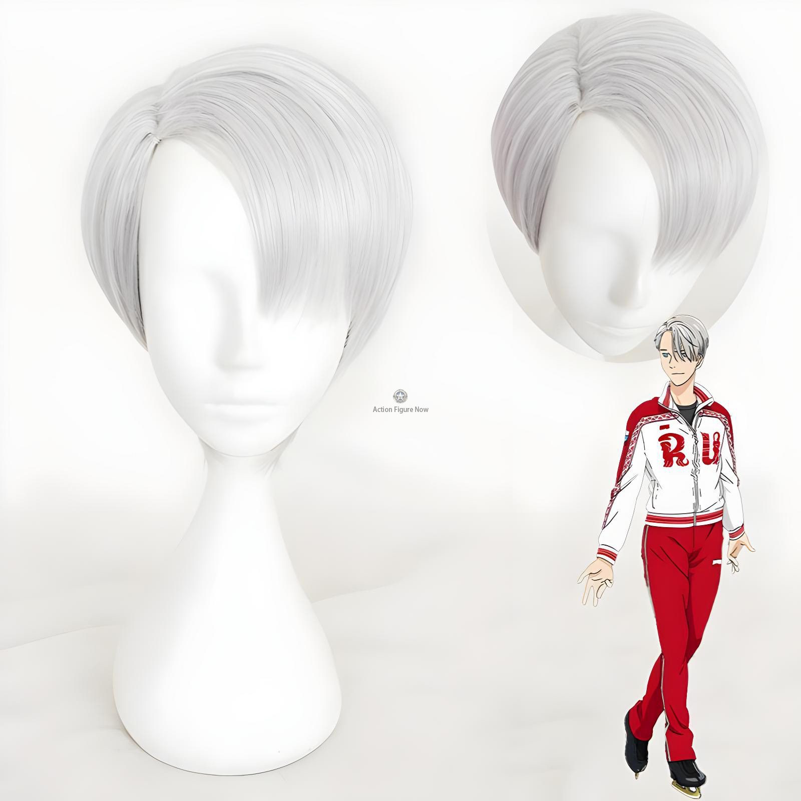 Yuri!!! On ICE / Victor Nikiforov Wig Style Anime Cosplay Yuri!!! On ICE / Victor Nikiforov Wig Style Anime Cosplay
