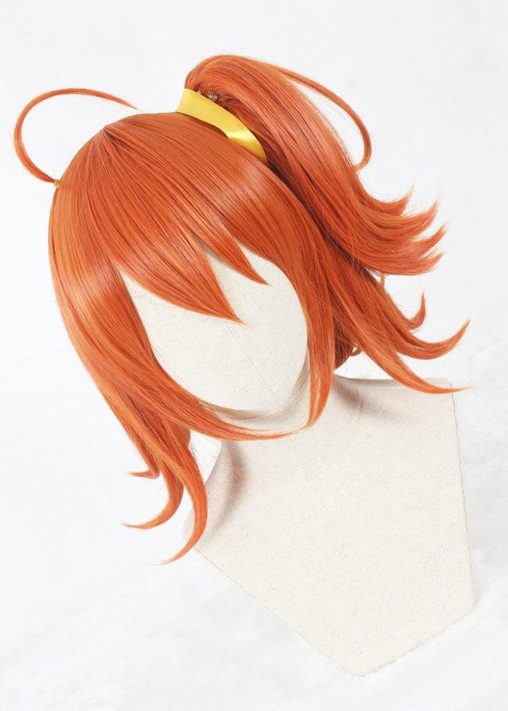 Red Long Straight Wig for Women