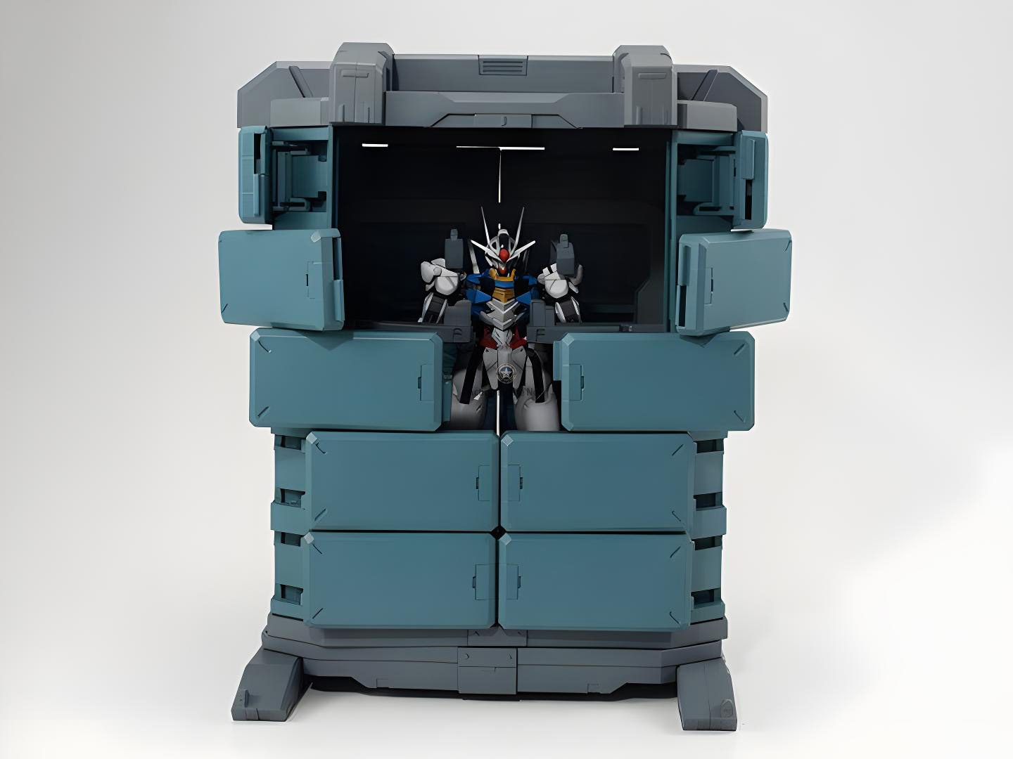 Mobile Suit Gundam: The Witch from Mercury Real Grade Model Kit (GS07-B) MS Container (Material Color Ver.)