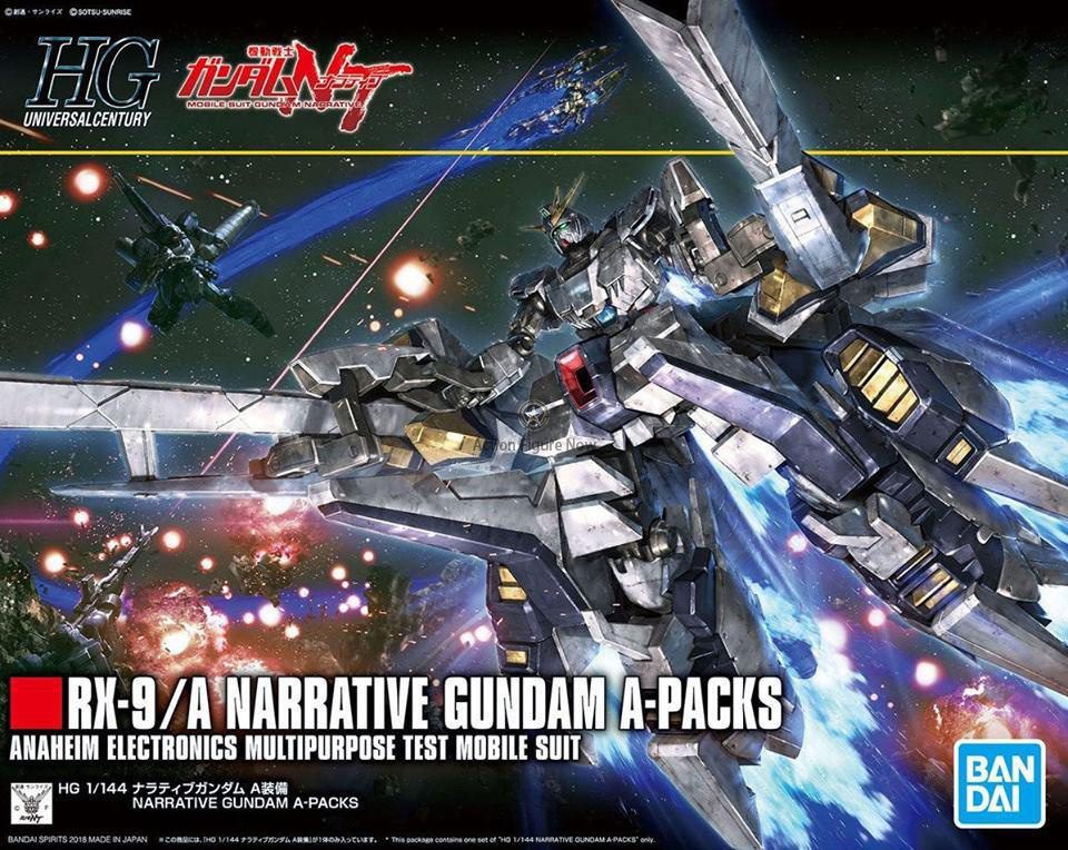 Narrative Gundam A-Packs 1/144 Scale High Grade Model Kit Narrative Gundam A-Packs 1/144 Scale High Grade Model Kit