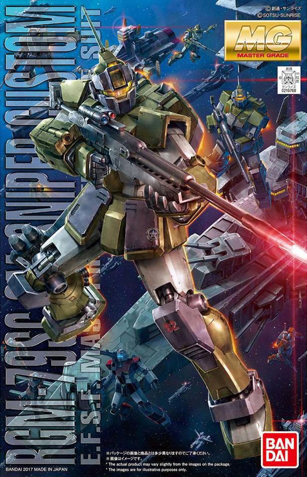 MG 1/100 Pre-Order GM Sniper Custom Model Kit From Mobile Suit Gundam MSV MG 1/100 Pre-Order GM Sniper Custom Model Kit From Mobile Suit Gundam MSV