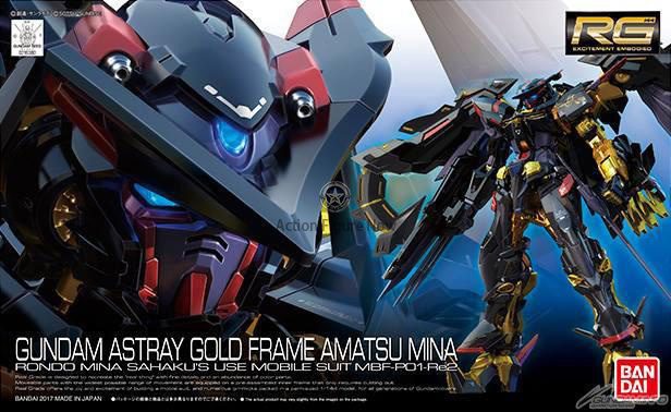RG 1/144 Gundam Astray Gold Frame Amatsu Mina Mecha Musume Model Kit RG 1/144 Gundam Astray Gold Frame Amatsu Mina Mecha Musume Model Kit