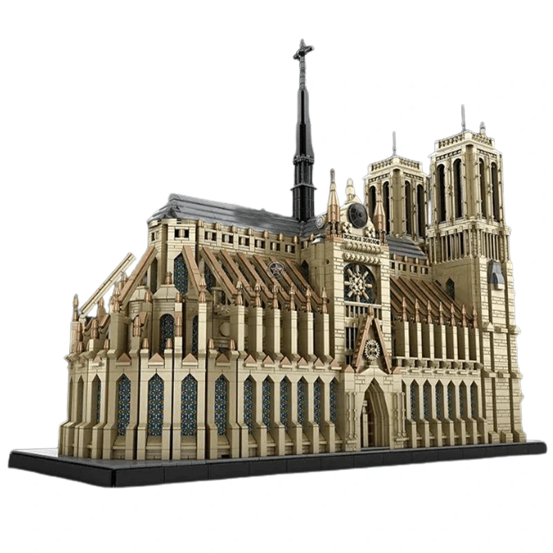 Notre Dame Cathedral: 8,867-Piece Architectural Masterpiece Notre Dame Cathedral: 8,867-Piece Architectural Masterpiece
