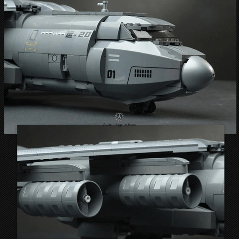 Xian Y-20 Cargo Aircraft 1735pcs Building Blocks Toy Xian Y-20 Cargo Aircraft 1735pcs Building Blocks Toy