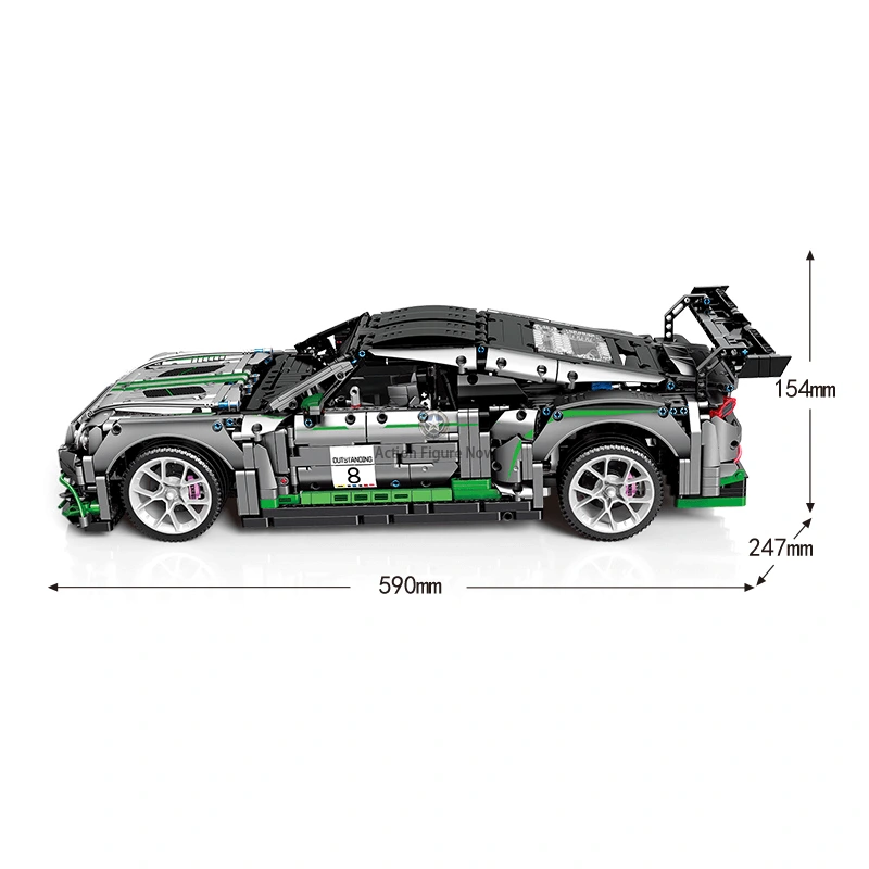2022 British Luxury Grand Tourer 3612 Piece Brick Set 2022 British Luxury Grand Tourer 3612 Piece Brick Set