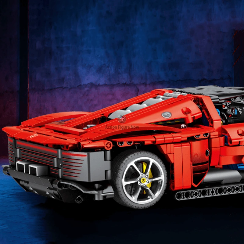1482-Piece Remote-Controlled Italian Hypercar 1482-Piece Remote-Controlled Italian Hypercar