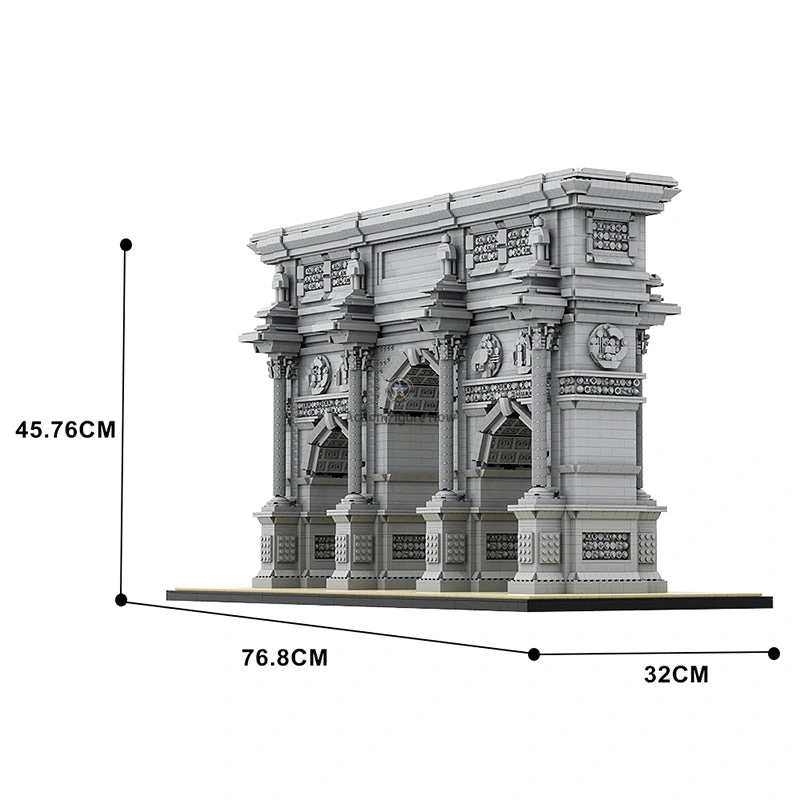 7627-Piece Arc de Triomphe du Carrousel Master Builder Series 7627-Piece Arc de Triomphe du Carrousel Master Builder Series