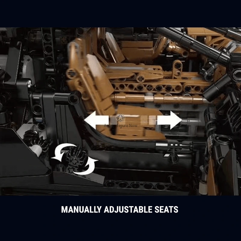 Black Mamba Hypercar Building Blocks Set (4687 Pieces) Black Mamba Hypercar Building Blocks Set (4687 Pieces)