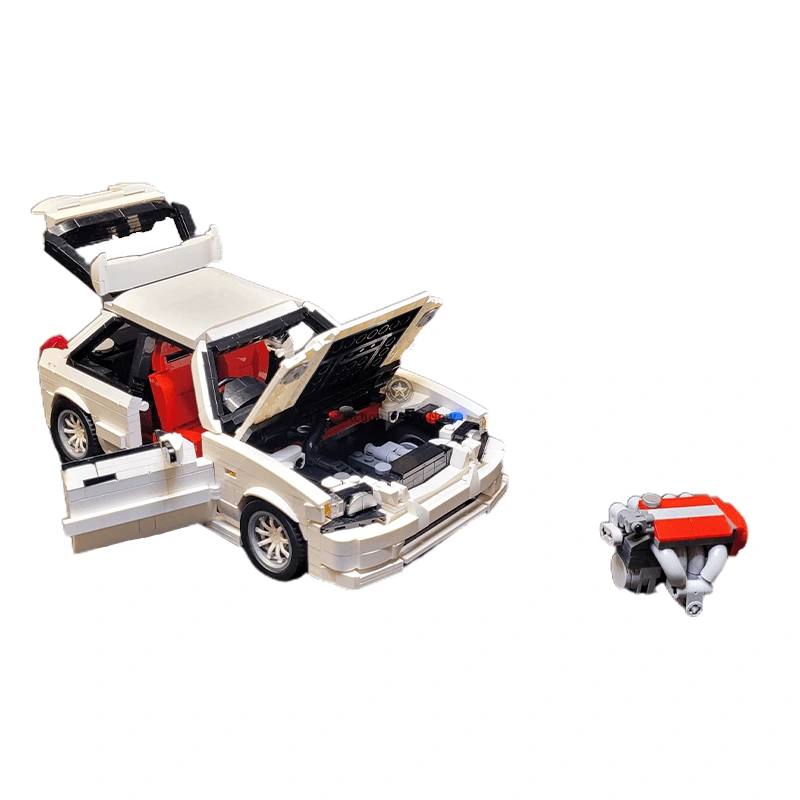 EK9 JDM Civic Hatchback Building Blocks Set (1465 Pieces) EK9 JDM Civic Hatchback Building Blocks Set (1465 Pieces)
