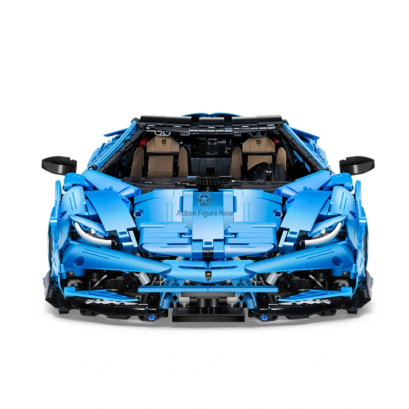 Supercar Blue Block Building Set Supercar Blue Block Building Set