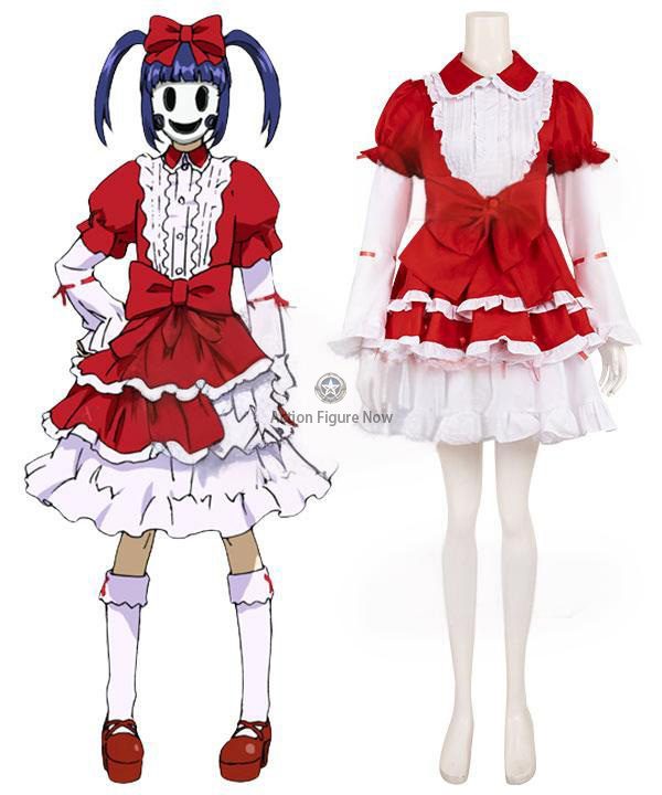 High-Rise Invasion Ain High School Girl Cosplay Costume High-Rise Invasion Ain High School Girl Cosplay Costume