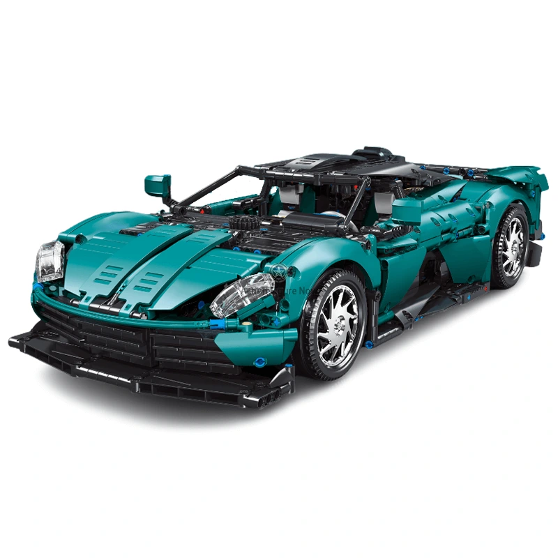 1/18 Remote Controlled British Hypercar McLaren Senna GTR 2110pcs Building Blocks Set