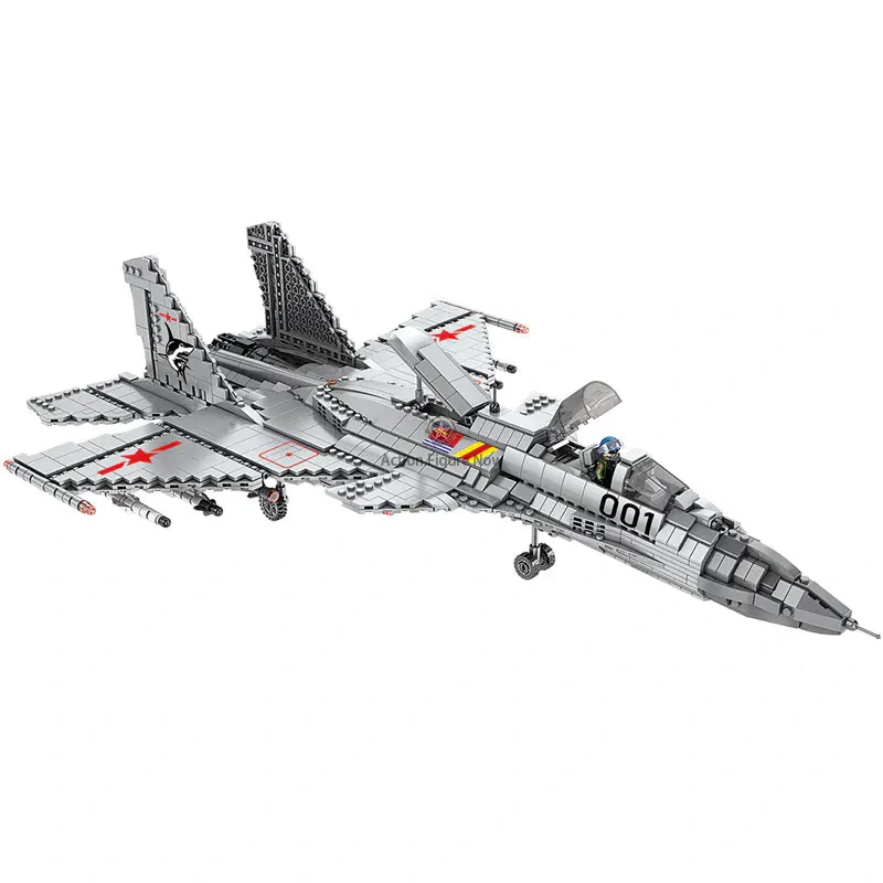 J-15 Flying Shark Building Blocks-1998pcs