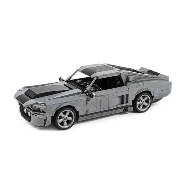 910-Piece Iconic American Muscle Car Building Blocks Set