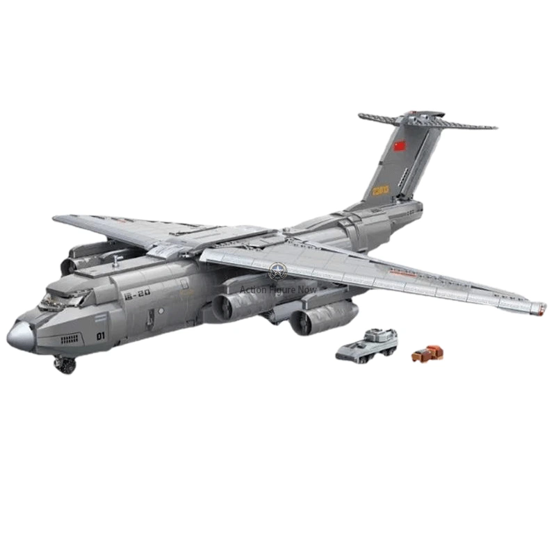 Xian Y-20 Cargo Aircraft 1735pcs Building Blocks Toy