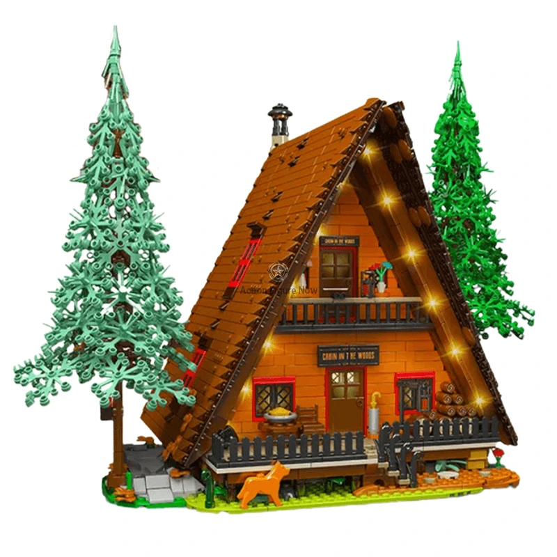 Wooden Cabin in the Enchanting Wilderness (3397 Pcs) Wooden Cabin in the Enchanting Wilderness (3397 Pcs)