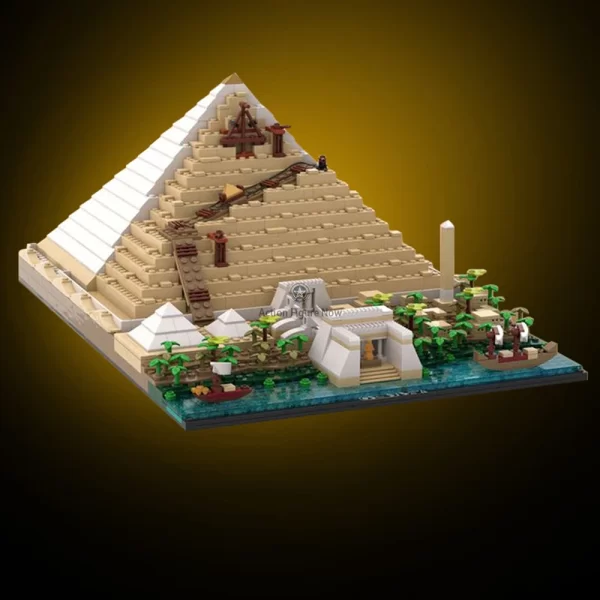 1467-Piece Pyramid Construction Set