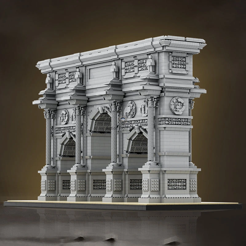 7627-Piece Arc de Triomphe du Carrousel Master Builder Series