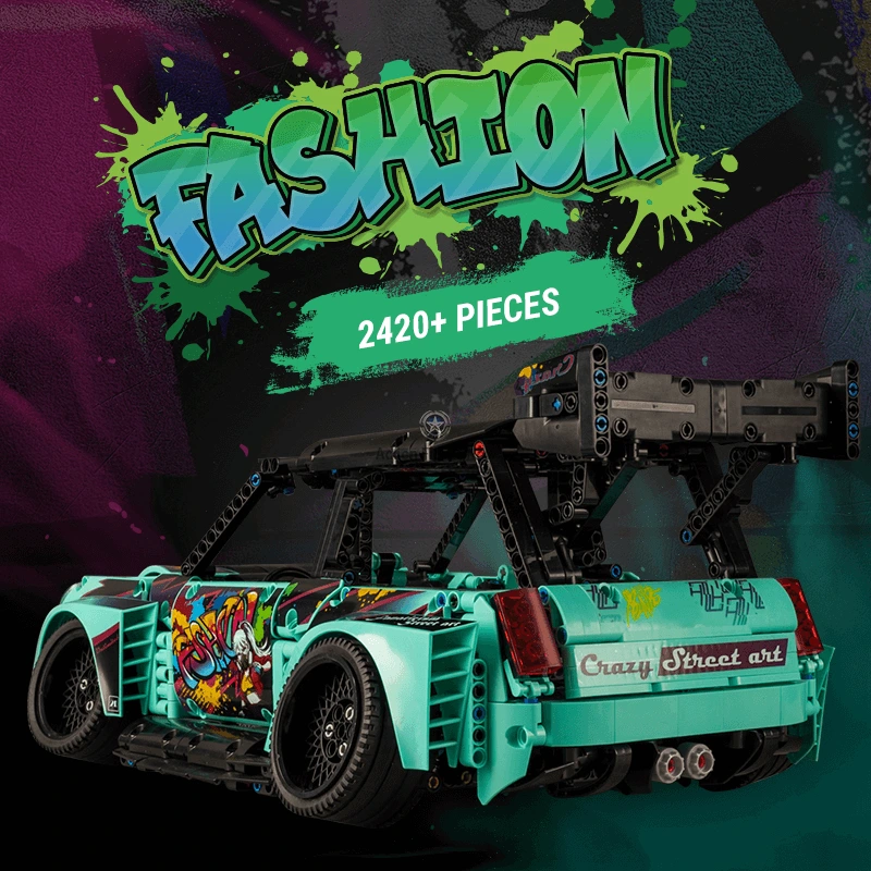 2420PCS Graffiti City Car 2420PCS Graffiti City Car