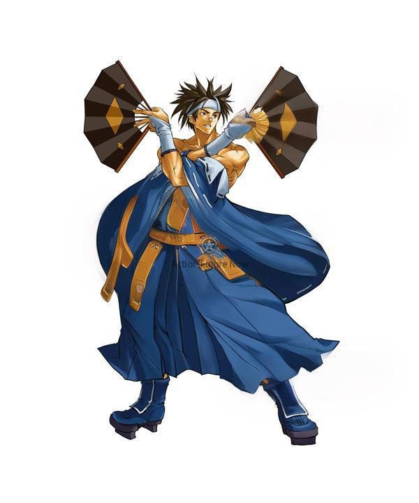 Guilty Gear XX Anji Mito Cosplay Costume