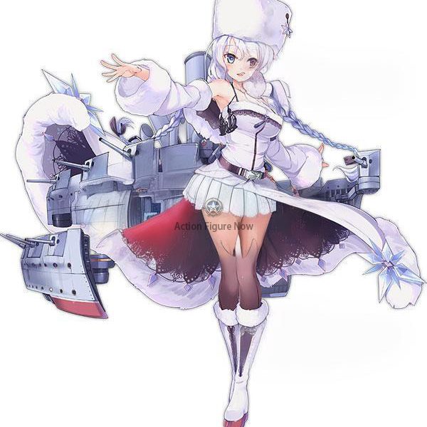 USS San Diego Cosplay Costume from Azur Lane