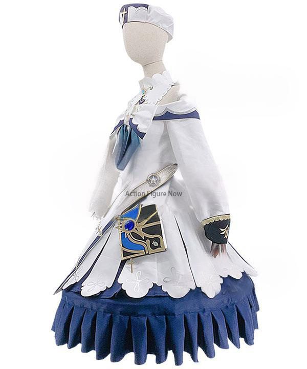 Genshin Impact Barbara Halloween Cosplay Costume with Customizable Size Genshin Impact Barbara Halloween Cosplay Costume with Customizable Size